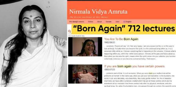 Nirmala Vidya Amruta search results: Born Again — 712 lectures